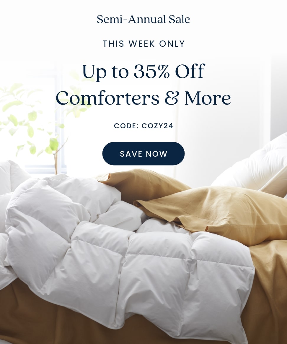 Up to 35% Off Comforters & More