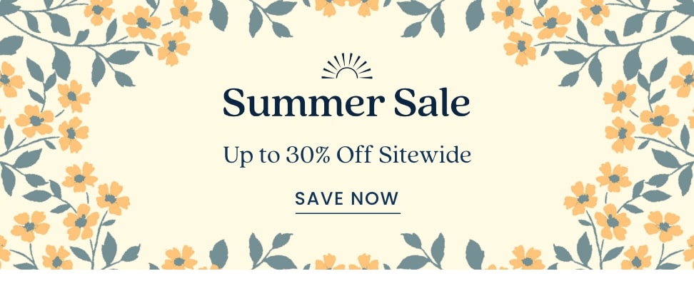 Summer Sale: Up to 30% Off