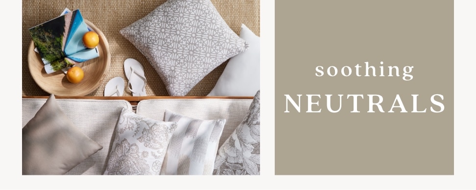 Shop Soothing Neutrals Sunbrella Outoor