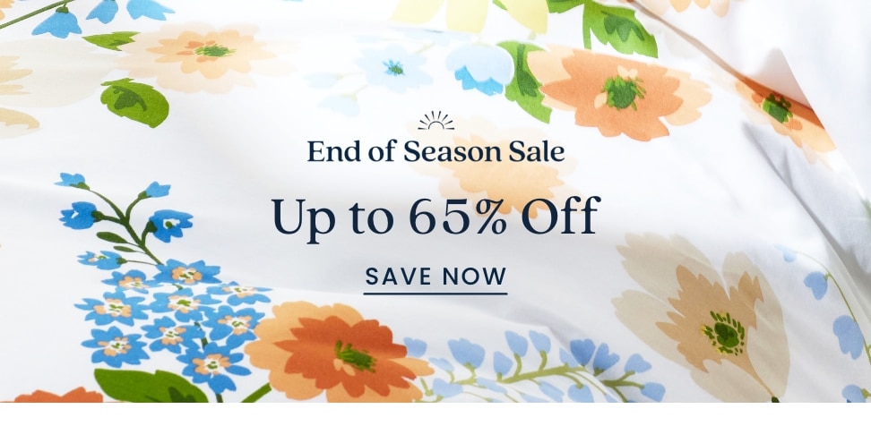 End of Season Sale up to 65% off