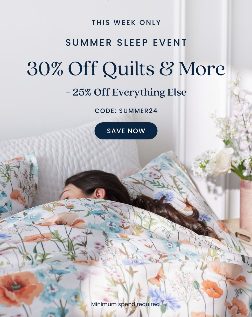 30% off all bedding