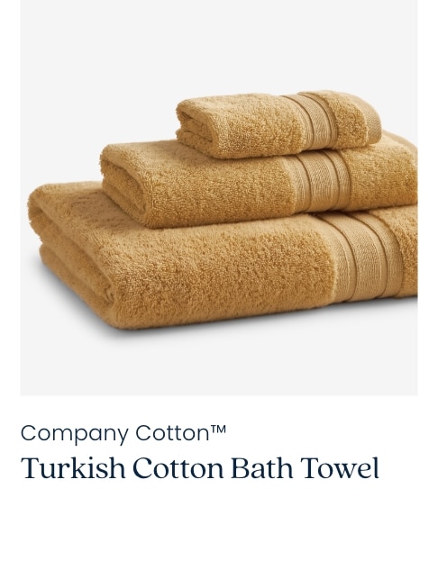 Shop Company Cotton Turkish Cotton Bath Towel