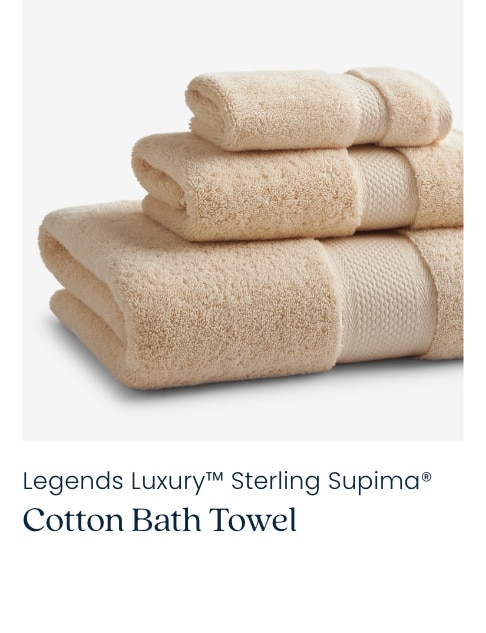 Legends Luxury Sterling Supima Cotton Bath Towel