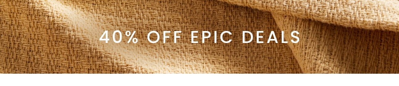 40% off epic deals