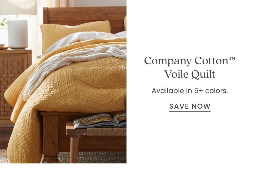 Save on Company Cotton Voile Quilt